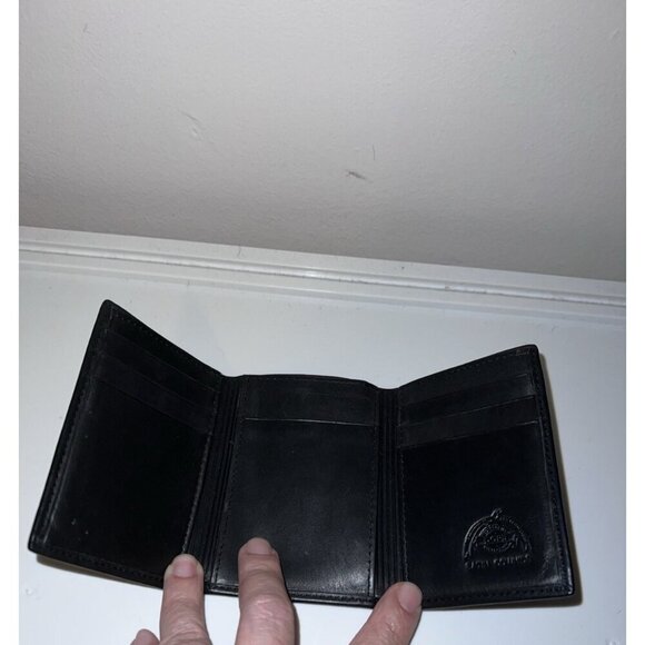 DOPP Trifold Black Leather Wallet - Picture 4 of 12